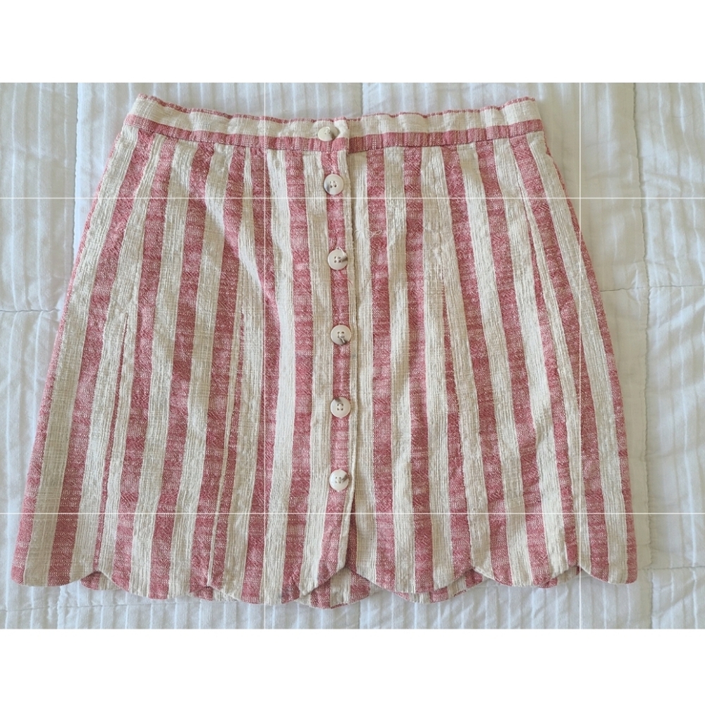 Mini skirts.